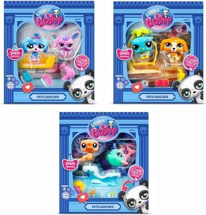 Image du produit Littlest Pet Shop Petfluencerzy 2 figurki mix