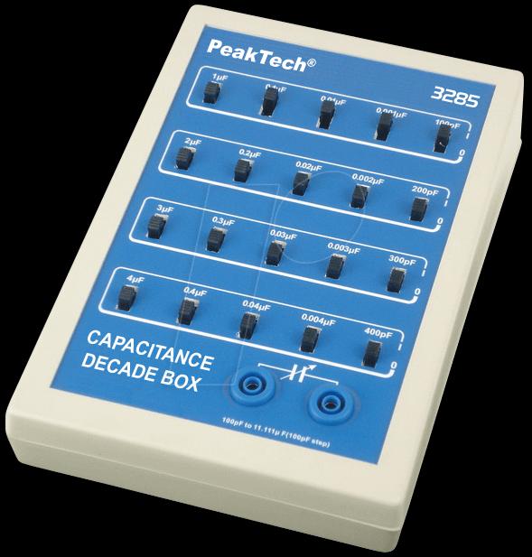 Peaktech Capacitance decade 100 pF...11,111 uF ( 3285)
