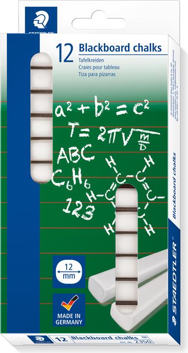 Immagine prodotto Staedtler Lavagna a gesso (Bianco, 12 x)