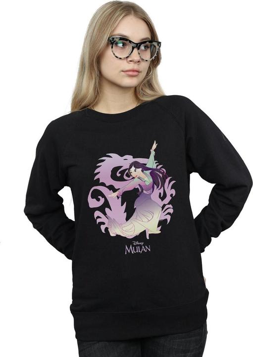 Actual product image Disney Womens/Ladies Mulan Dragon Fight Sweatshirt (M)