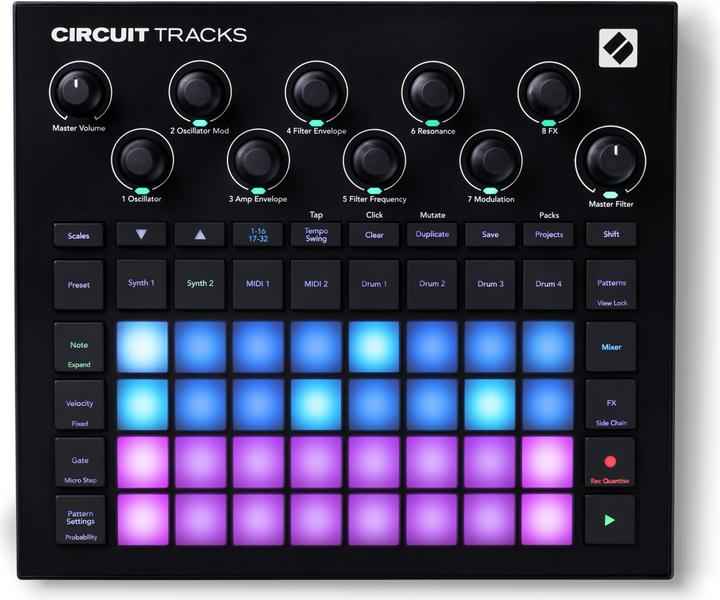 Actual product image novation Circuit Tracks