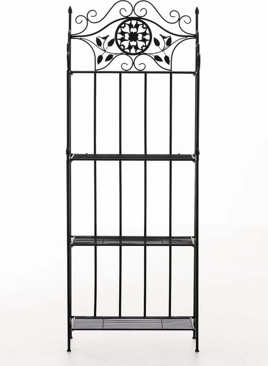 Actual product image CLP Flora freestanding shelf, black (66 x 32 x 175 cm)
