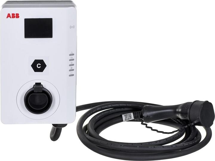 Actual product image ABB Terra AC Wall Charging Station (Type 2, 22 kW, 32 A, Type 2)