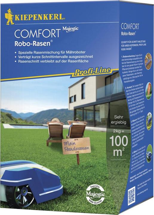 Produktbild Kiepenkerl Rasensamen P.L.Comfort Robo-Rasen 2 kg 100 m