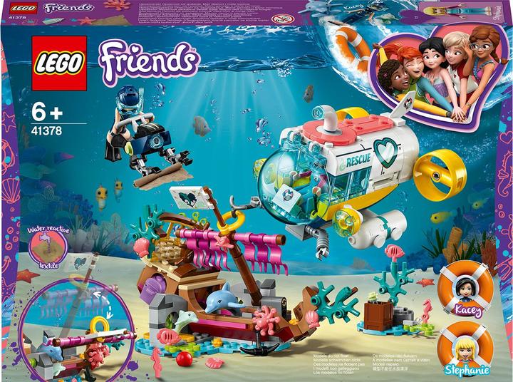 Produktbild LEGO Rettungs-U-Boot für Delfine (41378, LEGO Friends)