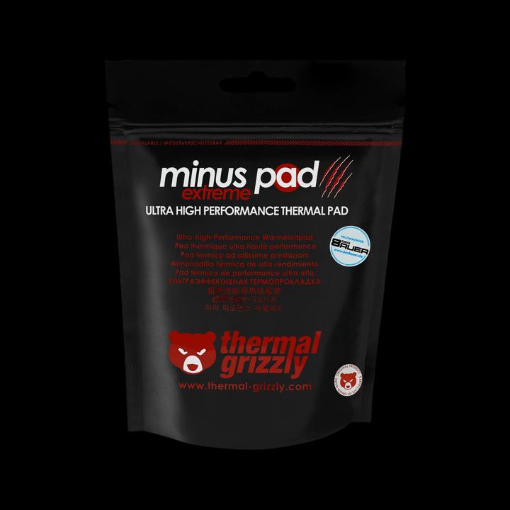 Image du produit Thermal Grizzly Minus Pad Extreme - 120 × 20 × 3 mm (3 mm, 8 W/m K)