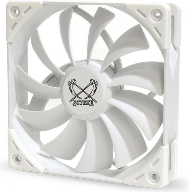 Immagine prodotto Scythe Ventola Kaze Flex 120 White PWM, 300-1200rpm (120 mm, 1 x)