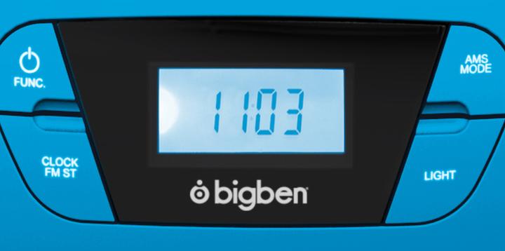 Actual product image Bigben Portable CD/ Radio CD61 USB - blue (FM, AM)