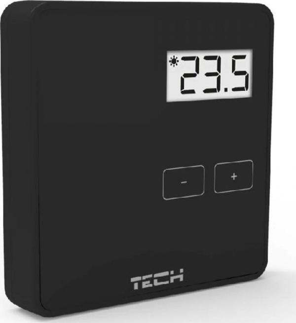 Tech Air Tech Sterownik ST-294V1 pokojowy przewodowy dwustanowy czarny