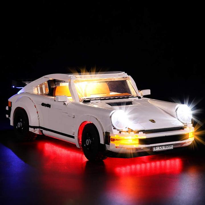 Produktbild BrickBling LED Licht Set für LEGO Porsche 911 (10295) inkl. Fernbedienung