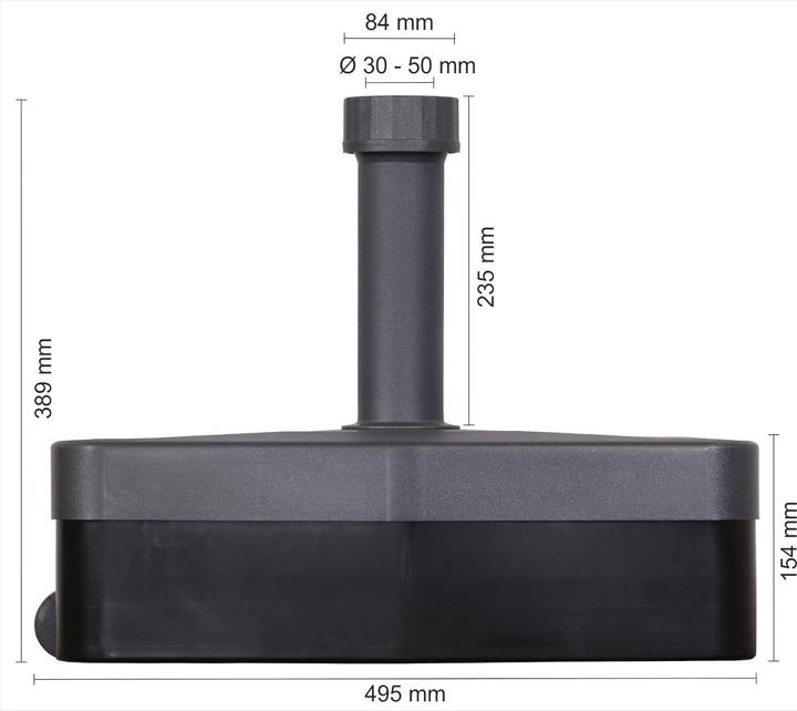 Actual product image Schneider Schirme PE stand fillable