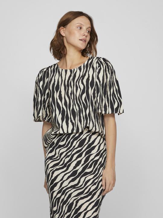 Actual product image Vila Patterned top with short sleeves (40)