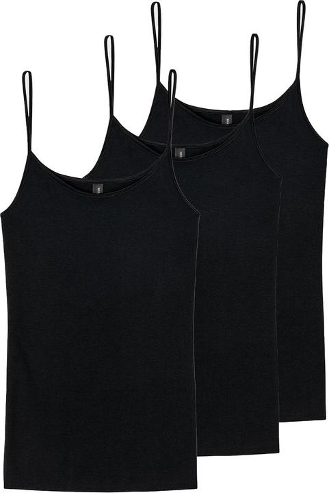 Produktbild Schiesser 3er Pack Luxury Spaghetti Top (44, XXL)