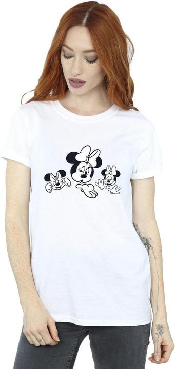 Immagine prodotto Disney Minnie Mouse Three Faces Maglietta Ampia Donna (XL)