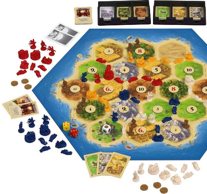 Actual product image Kosmos CATAN - Extension - Traders & Barbarians (German)