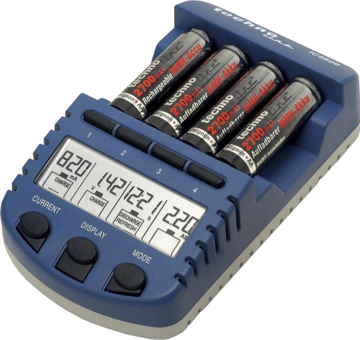 Actual product image Technoline BC 1000 N charger (1 pcs., AAA, AA, Chargers without battery)