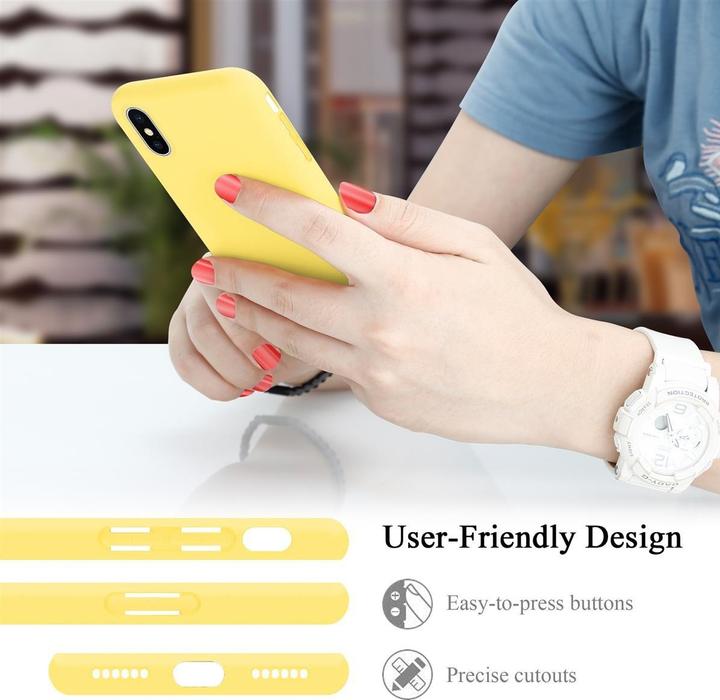 Immagine prodotto Cadorabo Copertura della cassa del silicone liquido TPU (Apple iPhone X)