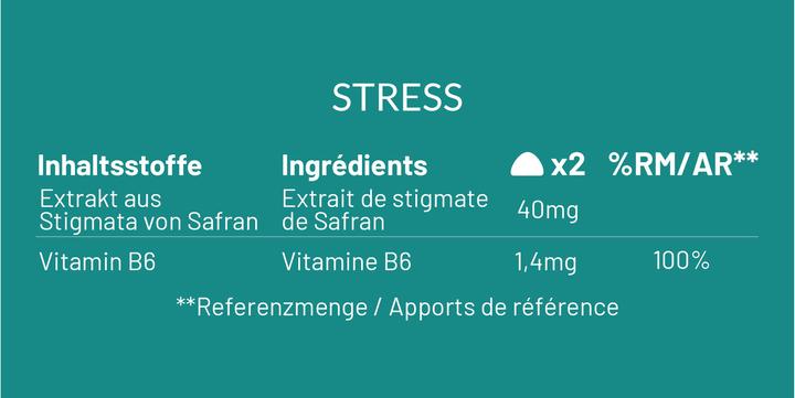 Valori nutrizionali e ingredienti Mium Lab Vitamingummis Stress (42 Pezzo/i, Gomme, 143 g)
