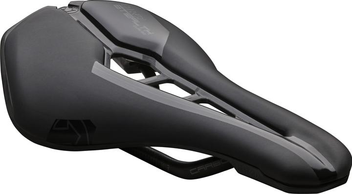 Actual product image PRO Saddle Stealth Curved Team with opening 152mm black