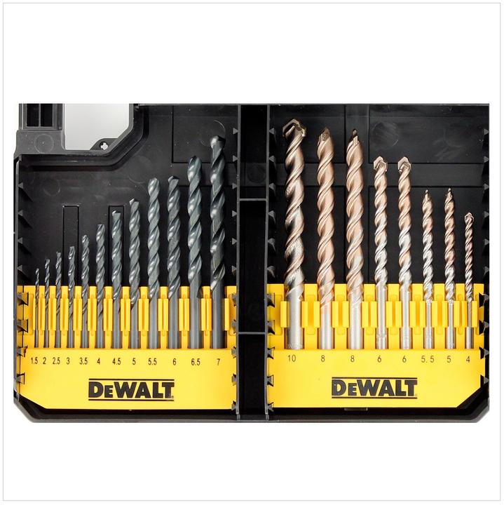 Immagine prodotto DeWalt Set universale TStack (6 mm, 6,5 mm, 5,5 mm, 10 mm, 1,5 mm, 7 mm, 3 mm, 5 mm, 8 mm, 2,5 mm, 3,5 mm, 4,5 mm, 2 mm, 4 mm)