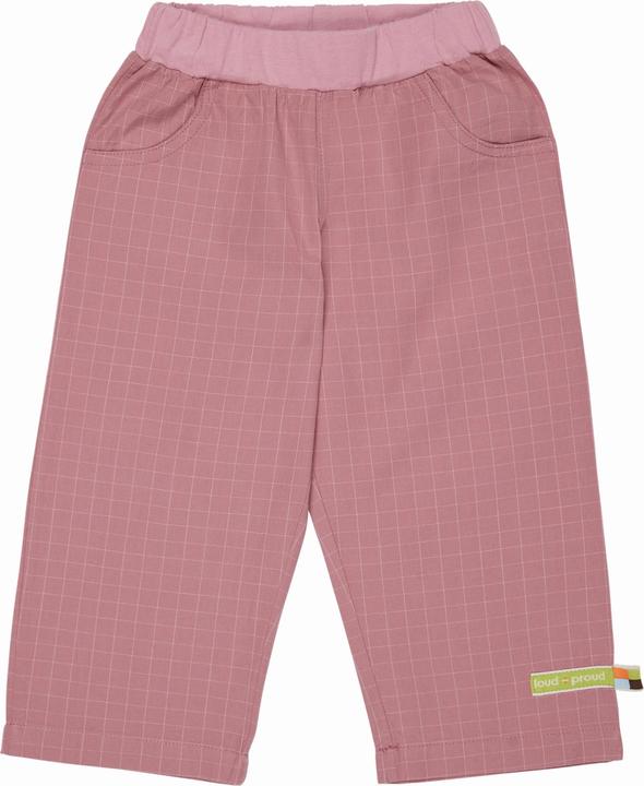 loud + proud Fine check trousers