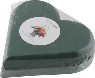 Produktbild Greenmotion Steckmasse Herzform für Frischblumen