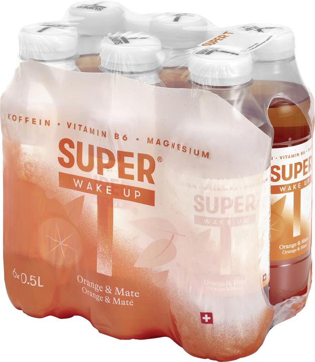 Produktbild Super T Wake Up Orange & Mate (6x50cl) (6 Stück, Flüssigkeit, 3209 g)
