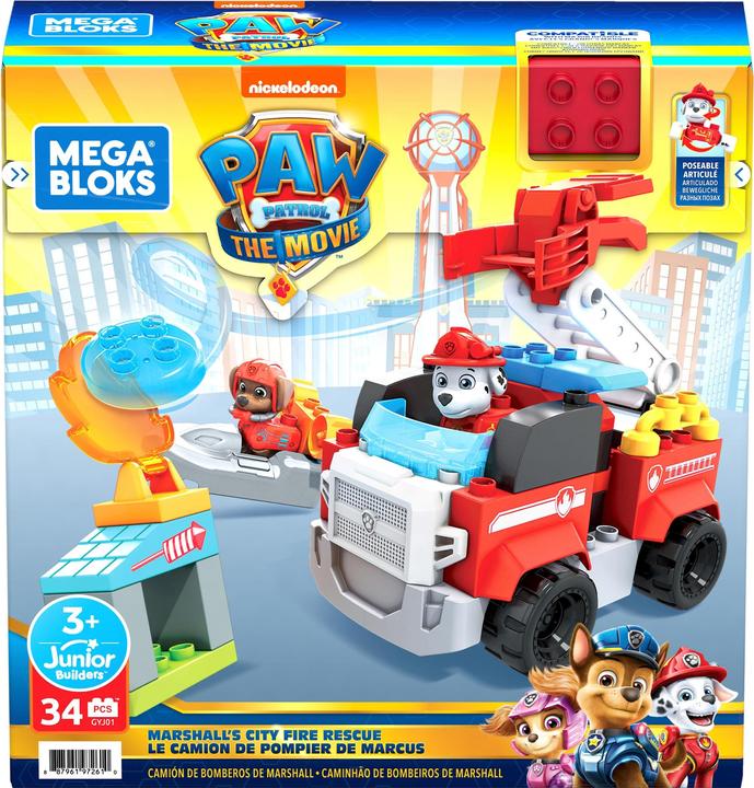 Produktbild Mega Bloks Paw Patrol Marshall-Set