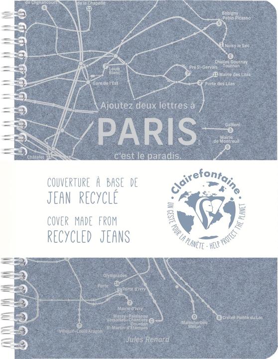 Actual product image Clairefontaine Jeans and Cocoa 2 (A5, Hardcover)