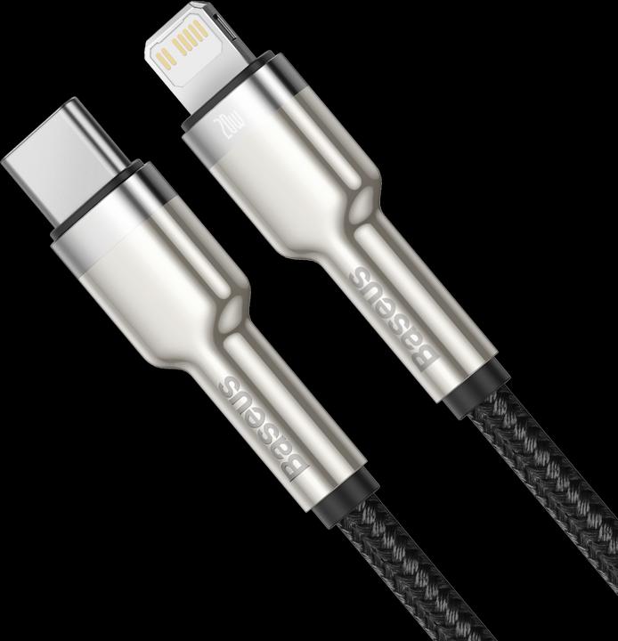 Actual product image Baseus USB C – Lightning (0.25 m, USB 3.0)