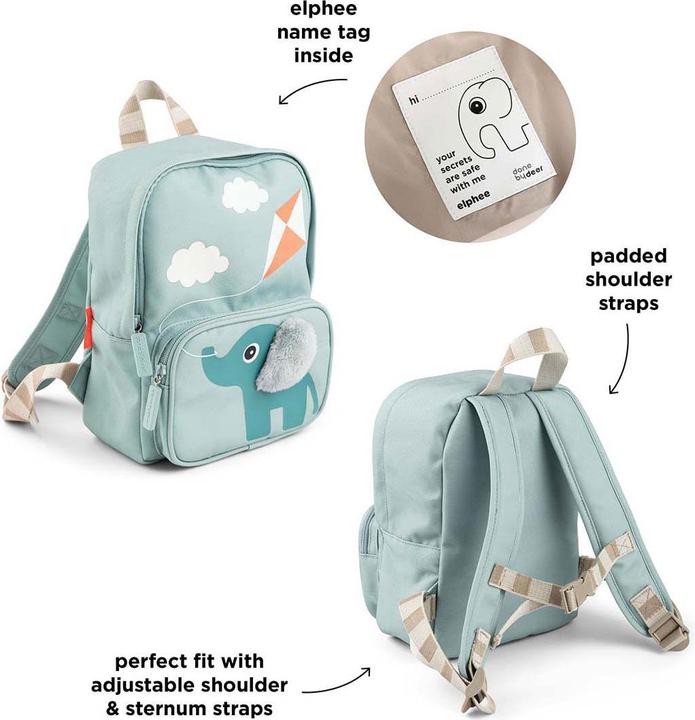 Produktbild Done by Deer Kinderrucksack Elphee Blue 4 L