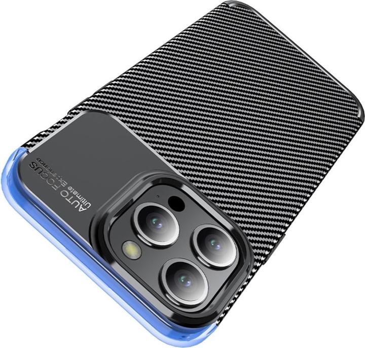 Actual product image Screenguard Apple iPhone 15 Pro Max Case Carbon Design TPU Case (Apple iPhone 15 Pro Max)