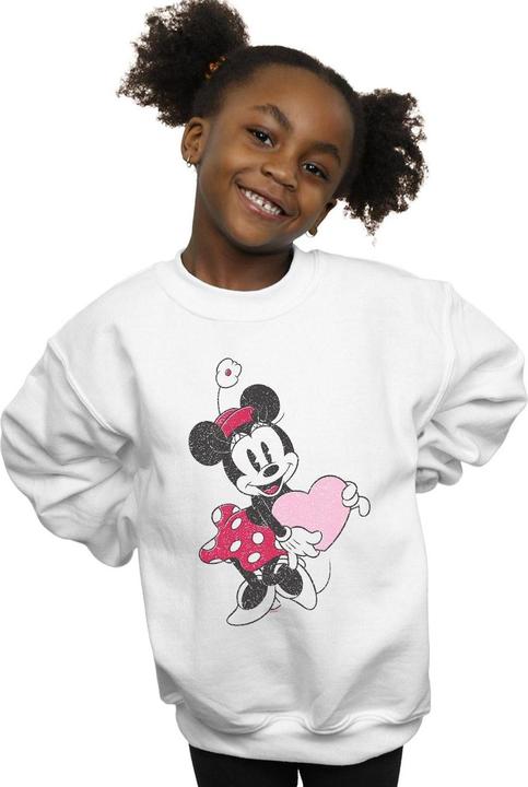 Immagine prodotto Disney Minnie Mouse Love Heart Felpa Ragazze (116)