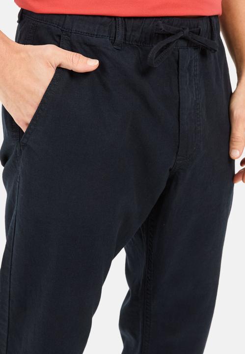 Immagine prodotto Camel Active Chinohose mit Kordelzug aus einem Leinenmix (38)