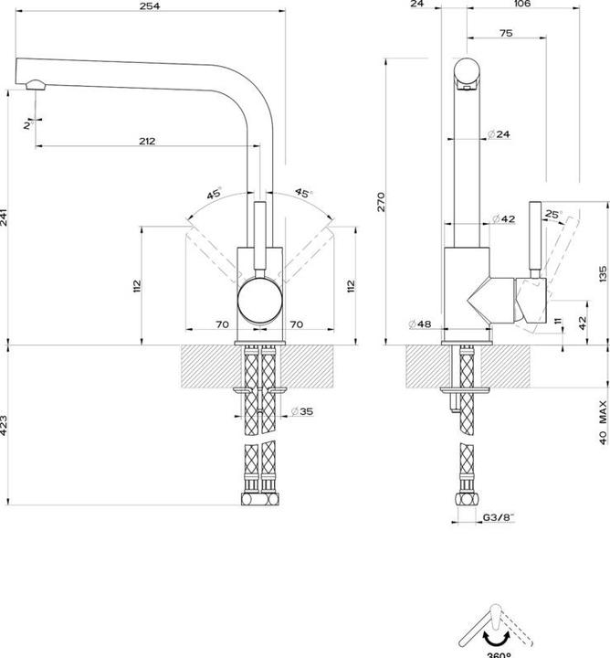 Produktbild Gessi Armatur NEUTRON