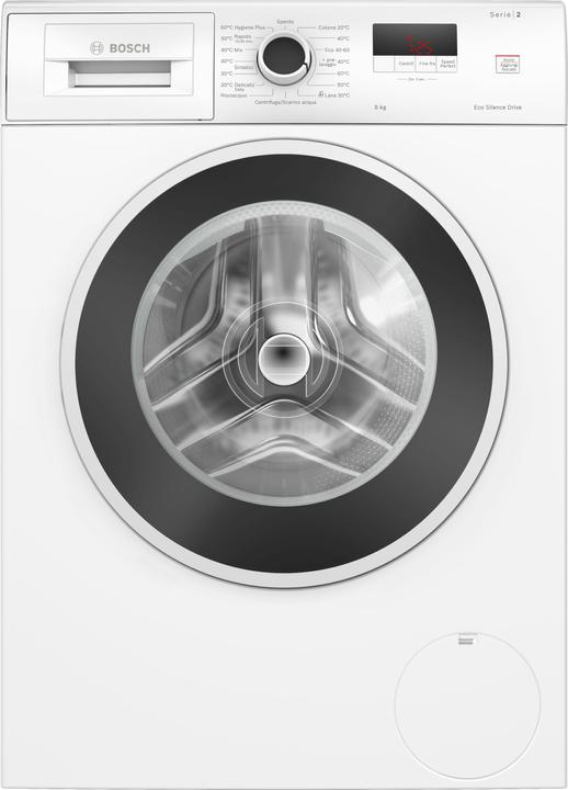 Immagine prodotto Bosch Hausgeräte Bosch WGE03200IT Serie 2 Lavatrice a carica (8 kg, A sinistra, Spina UE)