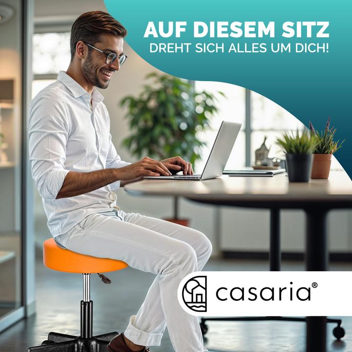 Actual product image Casaria Swivel Stool