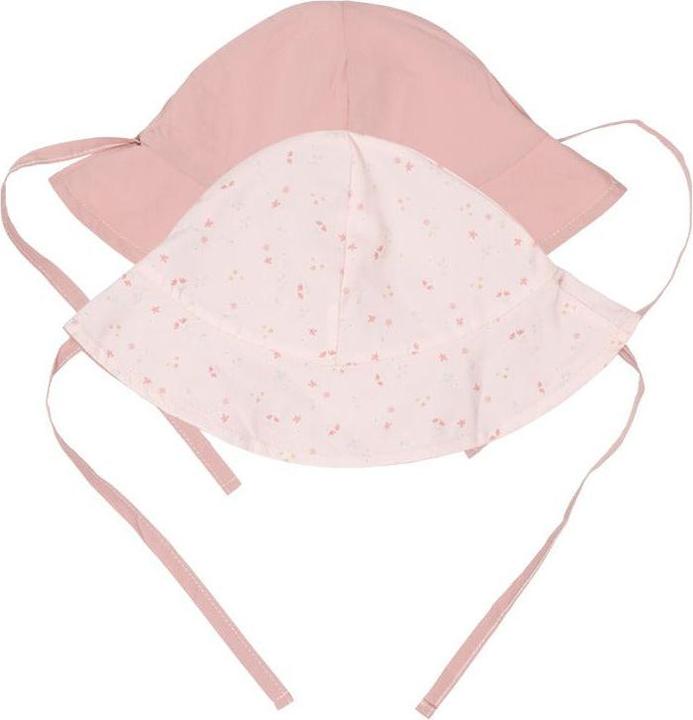Immagine prodotto Little Dutch Cappello reversibile Pink Flowers / Vintage Pink - taglia 2 (2)