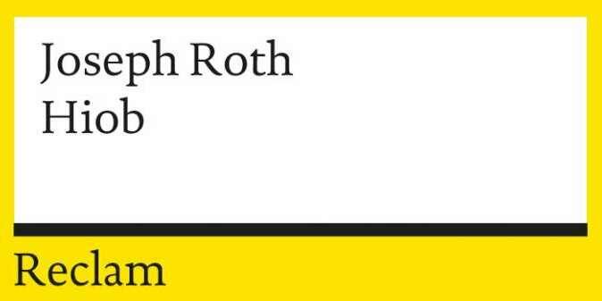 Produktbild Hiob (Deutsch, Joseph Roth, 2010)