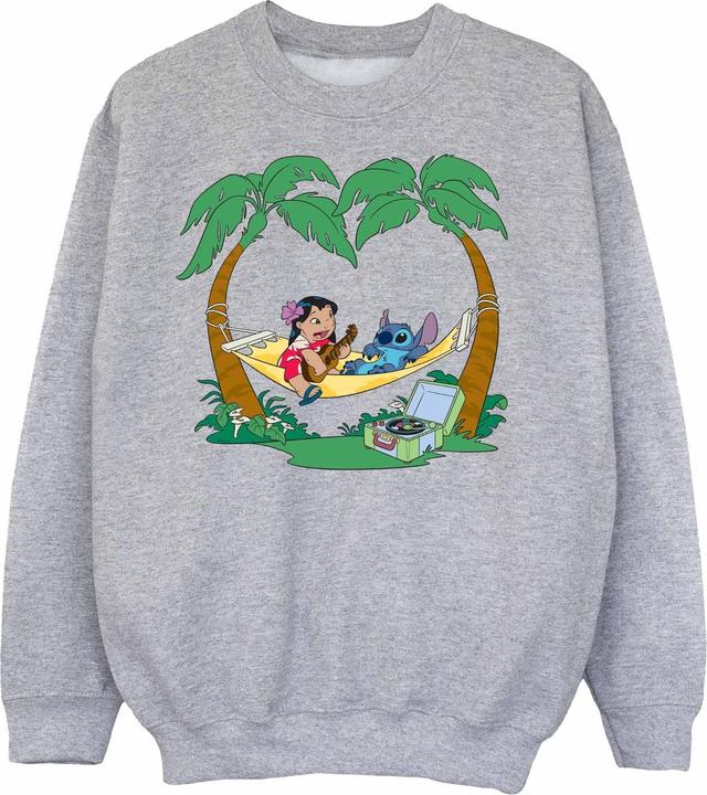 Immagine prodotto Disney Lilo And Stitch Play Some Music Felpa Ragazze (128)