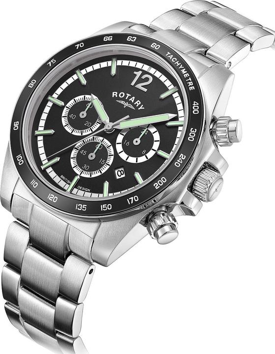 Immagine prodotto Rotary GB05440/04 Henley Cronografo 41mm 10ATM (Cronografo, 41 mm)