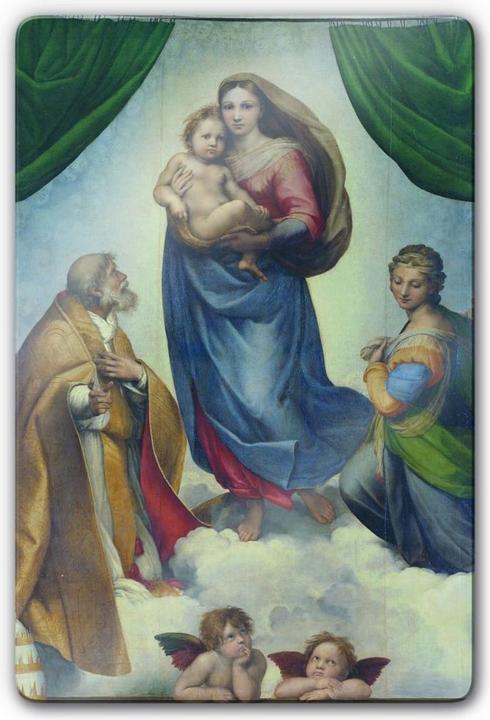 Immagine prodotto Trenddeko Raffaello - La Madonna Sistina (40 x 60 cm)