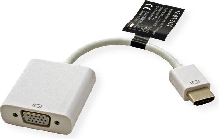 Actual product image Roline HDMI to (VGA, 15 cm)