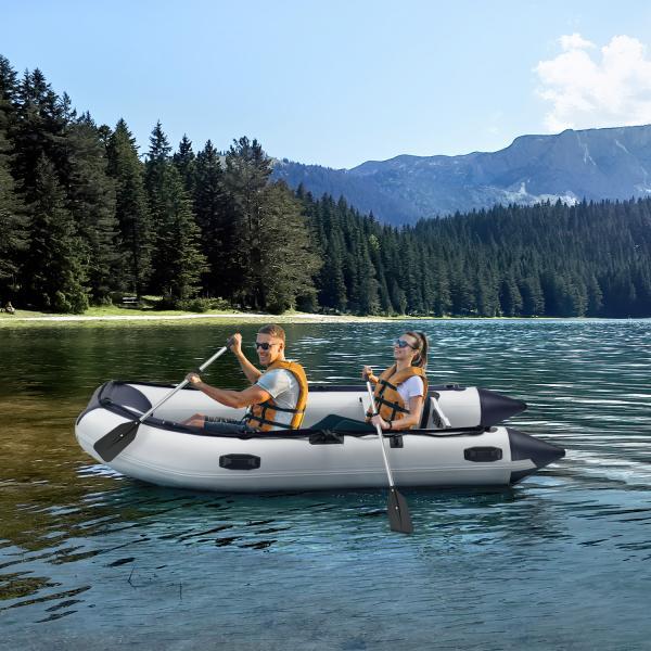 Immagine prodotto Juskys Gommone con panche (320 cm, 4 pers.)