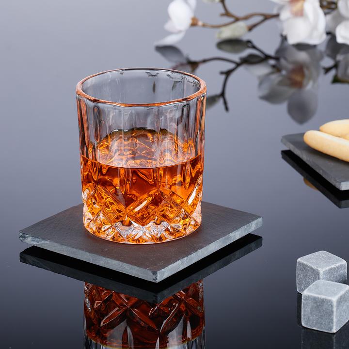 Immagine prodotto Relaxdays 8x sotto-bicchieri (1 x, Sottobicchiere in vetro)