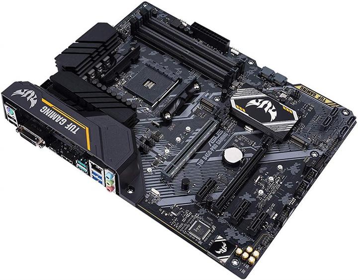 Produktbild ASUS TUF B450-PRO GAMING AM4 B450 (AM4, AMD B450, ATX)