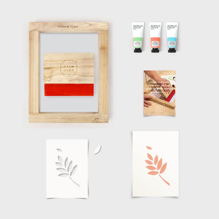 Immagine prodotto Luckies Papier-Siebdruck-Set
