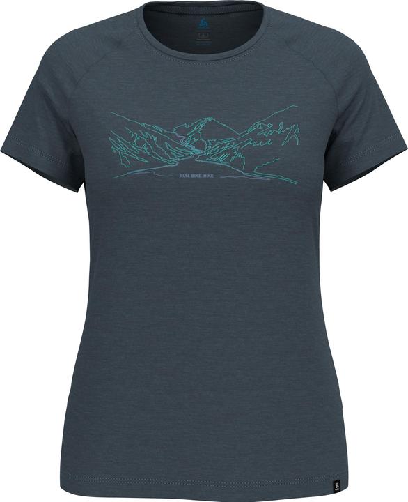 Odlo T-shirt crew neck s/s ASCENT PW 130 RUN. BIKE. HIKE. (XS)