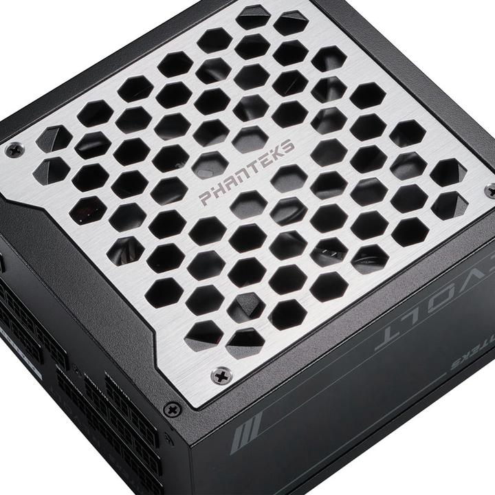 Actual product image Phanteks Revolt 1200W Platinum, ATX 3.0, PCIe 5.0, fully modular - 1200 Watt, black (1200 W)
