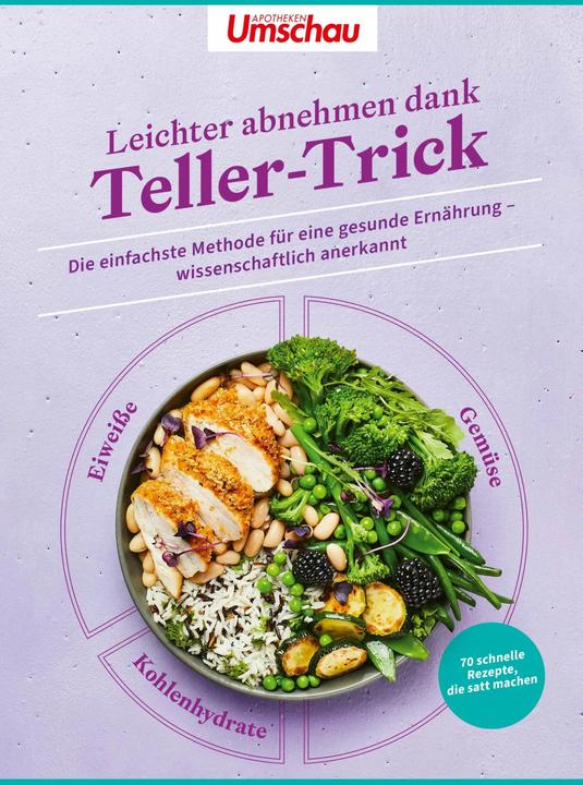 Produktbild Apotheken Umschau: Leichter abnehmen dank Teller-Trick (Deutsch, Wort & Bild Verlag, 2024)